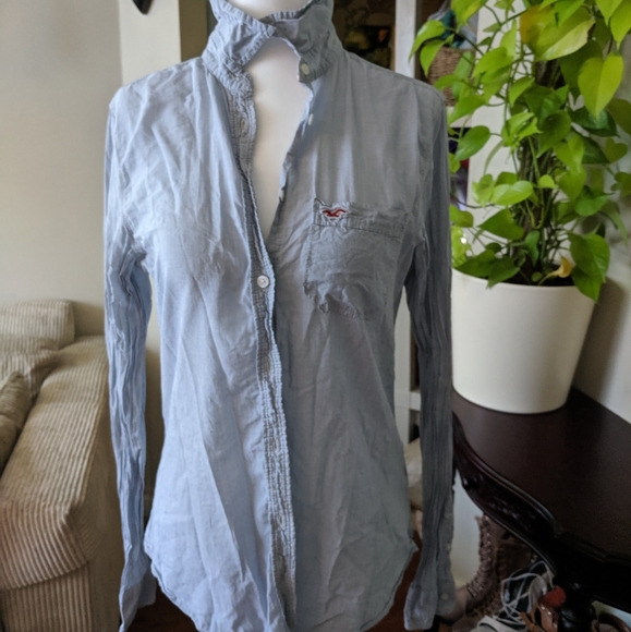 Medium Hollister ButtonUp Shirt - Picture 2 of 4